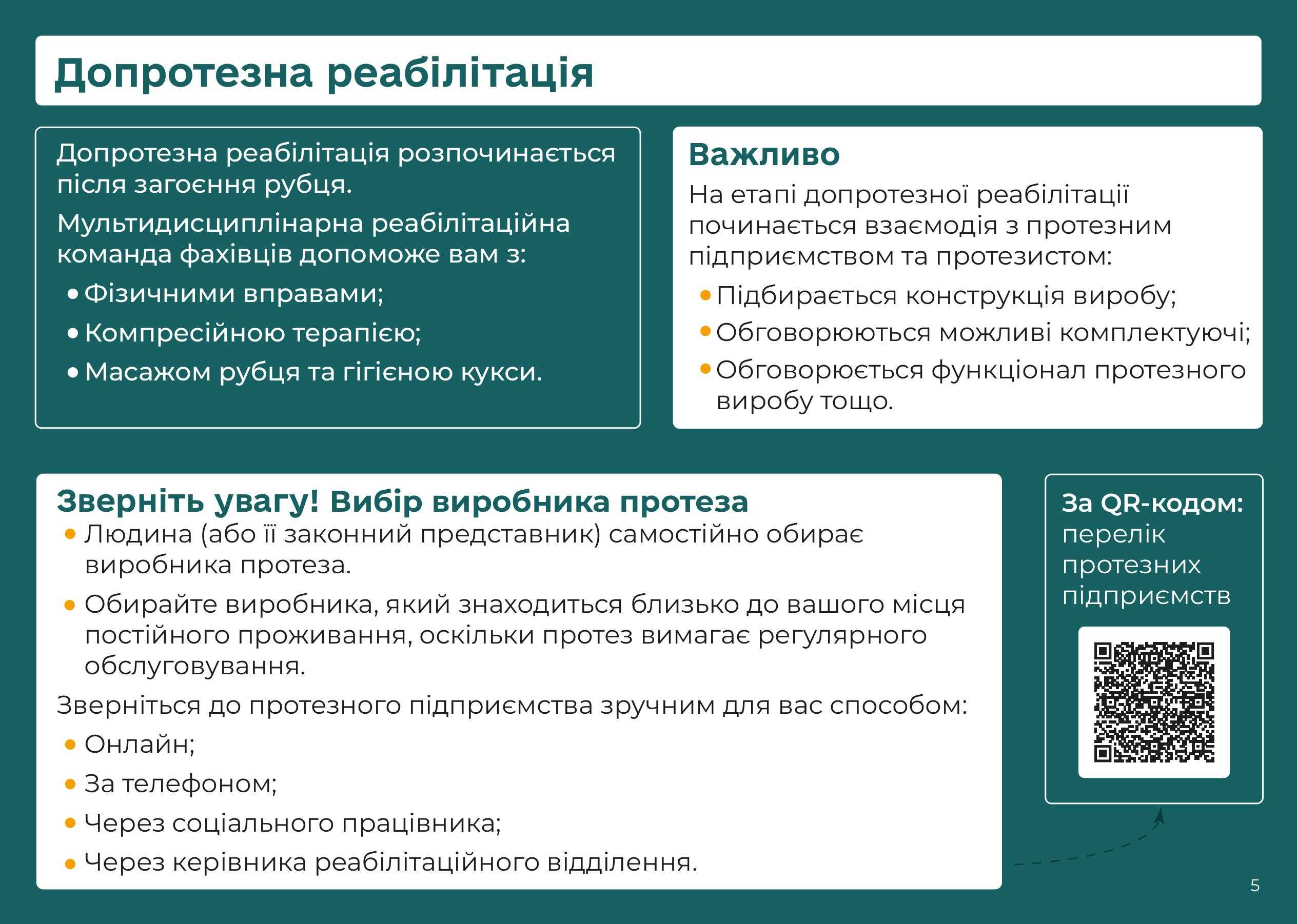Шлях до відновлення: протезування